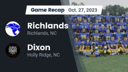 Recap: Richlands  vs. Dixon  2023