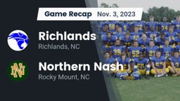 Recap: Richlands  vs. Northern Nash  2023
