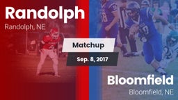 Matchup: Randolph vs. Bloomfield  2017