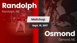 Matchup: Randolph vs. Osmond  2017