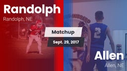 Matchup: Randolph vs. Allen  2017