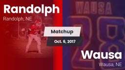 Matchup: Randolph vs. Wausa  2017