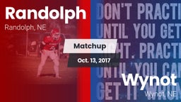 Matchup: Randolph vs. Wynot  2017