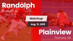 Matchup: Randolph vs. Plainview  2018