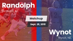 Matchup: Randolph vs. Wynot  2018