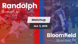 Matchup: Randolph vs. Bloomfield  2018