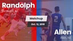 Matchup: Randolph vs. Allen  2018