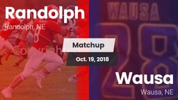 Matchup: Randolph vs. Wausa  2018