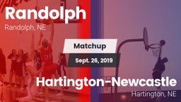 Matchup: Randolph vs. Hartington-Newcastle  2019