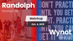 Matchup: Randolph vs. Wynot  2019