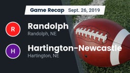 Recap: Randolph  vs. Hartington-Newcastle  2019