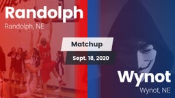 Matchup: Randolph vs. Wynot  2020