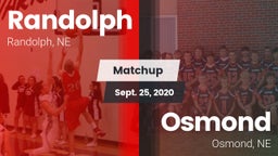 Matchup: Randolph vs. Osmond  2020