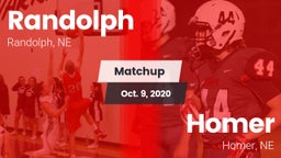 Matchup: Randolph vs. Homer  2020