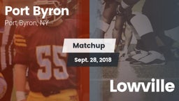 Matchup: Port Byron vs. Lowville 2018