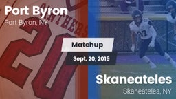 Matchup: Port Byron vs. Skaneateles  2019