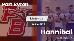 Matchup: Port Byron vs. Hannibal  2019