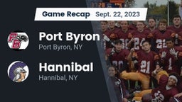 Recap: Port Byron  vs. Hannibal  2023