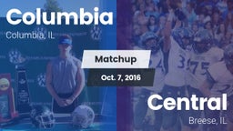 Matchup: Columbia  vs. Central  2016