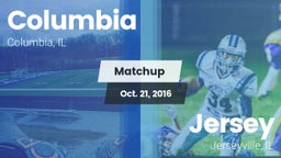 Matchup: Columbia  vs. Jersey  2016