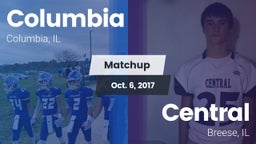 Matchup: Columbia  vs. Central  2017