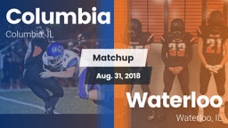 Matchup: Columbia  vs. Waterloo  2018