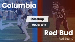 Matchup: Columbia  vs. Red Bud  2018