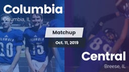 Matchup: Columbia  vs. Central  2019