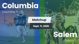Matchup: Columbia  vs. Salem  2020