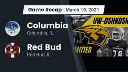 Recap: Columbia  vs. Red Bud  2021