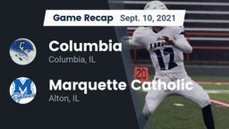 Recap: Columbia  vs. Marquette Catholic  2021