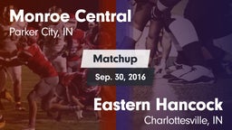 Matchup: Monroe Central vs. Eastern Hancock  2016