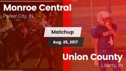 Matchup: Monroe Central vs. Union County  2017
