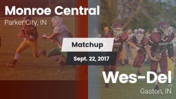Matchup: Monroe Central vs. Wes-Del  2017
