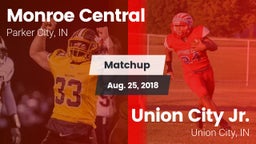 Matchup: Monroe Central vs. Union City Jr.  2018
