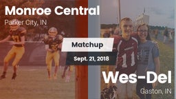 Matchup: Monroe Central vs. Wes-Del  2018