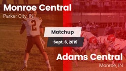 Matchup: Monroe Central vs. Adams Central  2019
