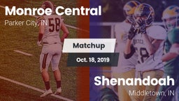 Matchup: Monroe Central vs. Shenandoah  2019