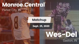Matchup: Monroe Central vs. Wes-Del  2020