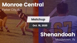 Matchup: Monroe Central vs. Shenandoah  2020