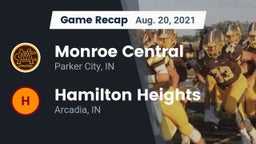 Recap: Monroe Central  vs. Hamilton Heights  2021