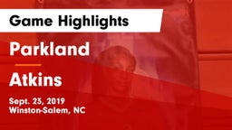 Parkland  vs Atkins  Game Highlights - Sept. 23, 2019