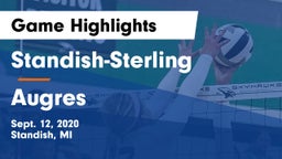 Standish-Sterling  vs Augres Game Highlights - Sept. 12, 2020