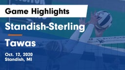 Standish-Sterling  vs Tawas Game Highlights - Oct. 12, 2020