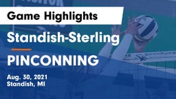 Standish-Sterling  vs PINCONNING Game Highlights - Aug. 30, 2021