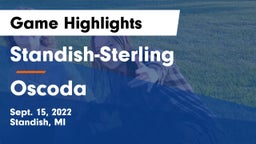 Standish-Sterling  vs Oscoda  Game Highlights - Sept. 15, 2022