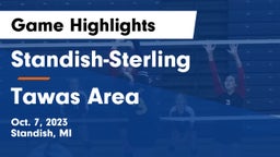 Standish-Sterling  vs Tawas Area  Game Highlights - Oct. 7, 2023