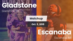 Matchup: Gladstone vs. Escanaba  2018
