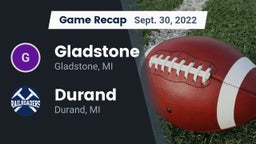 Recap: Gladstone  vs. Durand  2022