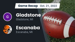 Recap: Gladstone  vs. Escanaba  2022